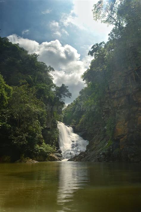 Most Beautiful Waterfall in Bastar Stock Photo - Image of water ...