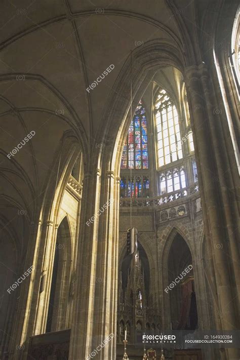 Interior Of St. Vitus Cathedral — arch, outdoors - Stock Photo | #164930284