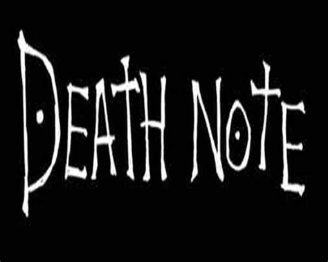 Death Note Logo - LogoDix