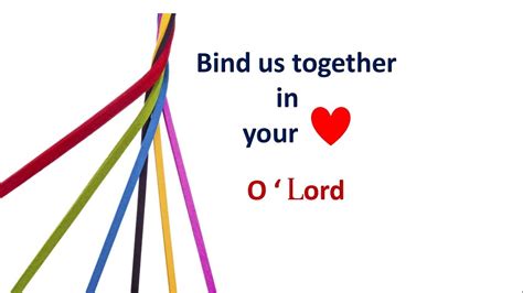 BIND US TOGETHER LORD with LYRICS by nissi studios - YouTube