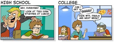 High School Vs. College as a Nerd