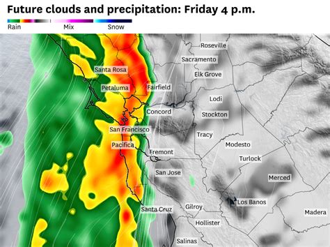 Bay Area storm: Here’s when rain, floods will hit this afternoon