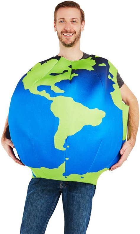 Amazon.com: Adult Earth Costume One Size Fits Most : Clothing, Shoes & Jewelry