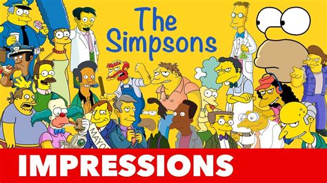 Simpsons Voice Impressions | MattySeesVoices - YouTube