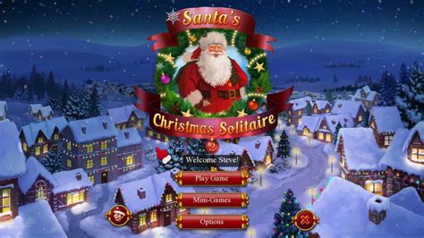 Santas Christmas Solitaire 2 - Freegamest By Snowangel