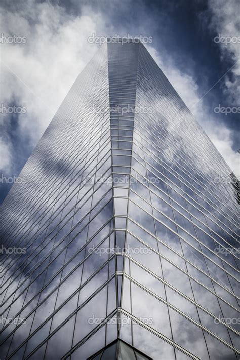 Skyscraper with glass facade Stock Photo by ©outsiderzone 51177439