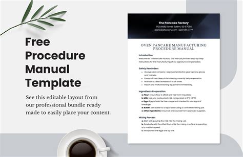 Procedure Manual Template in PDF, Word, Google Docs - Download | Template.net