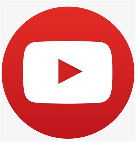 Youtube Play Button Png - Youtube Logo Round Png PNG Image | Transparent PNG Free Download on ...