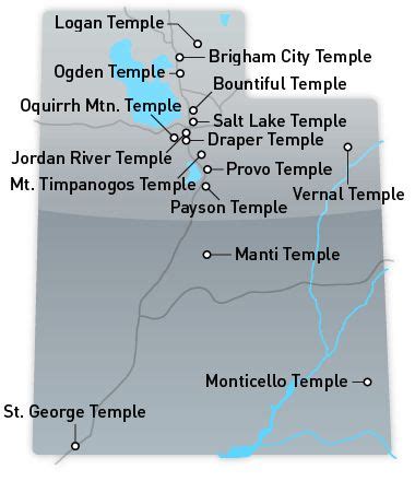 Lds Temple Utah Map - Alyssa Marianna