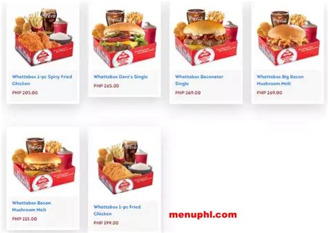 WENDY’S PHILIPPINES MENU & UPDATED PRICES 2024