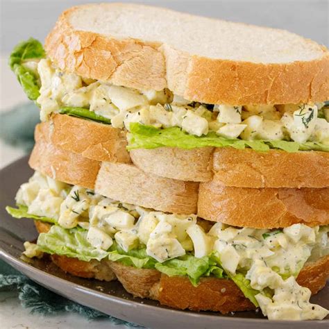 Egg Salad Sandwich - Valentina's Corner