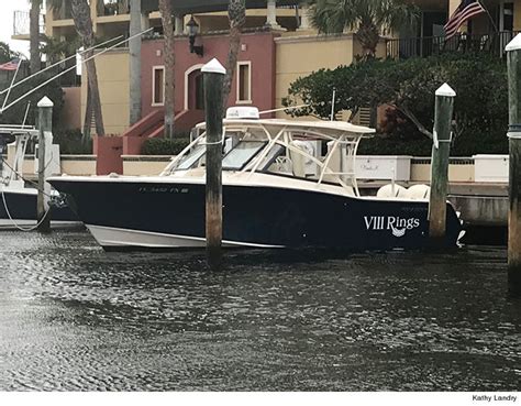 Bill Belichick's Boat Gets Super Bowl Makeover, 'VIII Rings' Baby ...