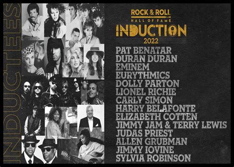 Rock & Roll Hall Of Fame Reveals 2022 Inductees