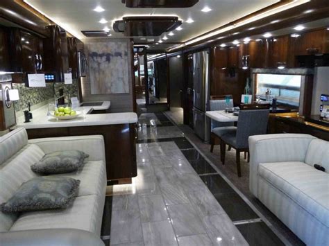 RV Luxury Interior Ideas 44 - RVtruckCAR | Rv interior design, Luxury ...