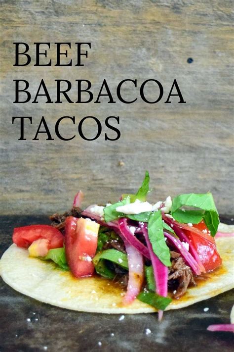 Beef Barbacoa Tacos · Nourish and Nestle