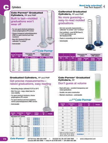 All Cole-Parmer catalogs and technical brochures