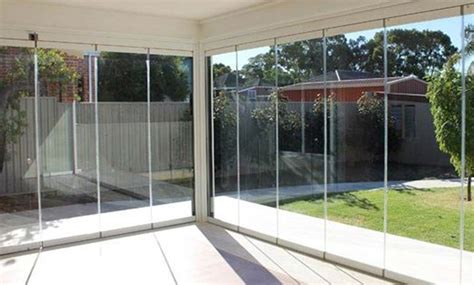 Frameless Glass Bifold Doors in Melbourne - Nuline Windows