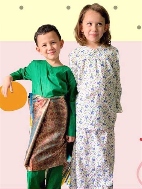 Malay Traditional Kids Dress • Costume Shop Singapore