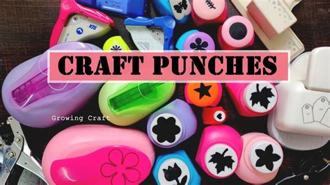 Craft punch paper craft - how to use paper punches - diy EASY craft ...