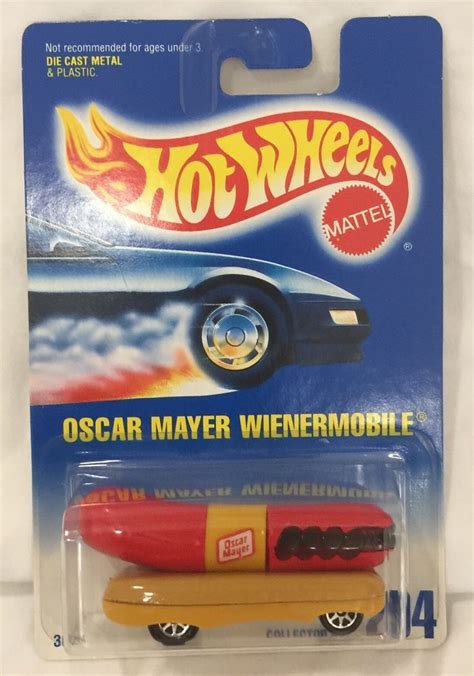 HOT WHEELS Oscar Mayer Wienermobile - Collector #204 Toy Car Hot Dog Food RARE | eBay | Hot ...