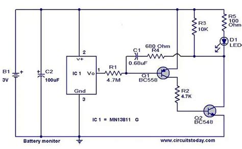 Battery Level Indicator | Todays Circuits ~ Engineering Projects