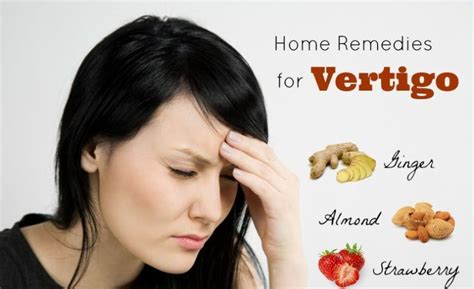 Amazing home remedies for Vertigo - Yabibo