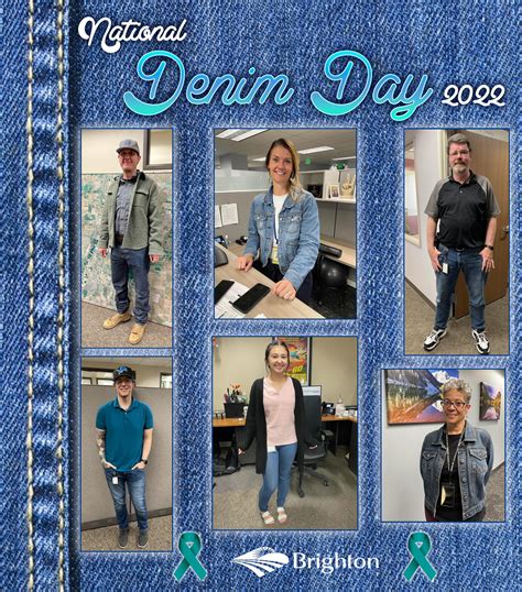 Brighton PD on Twitter: "Many City of Brighton employees wore denim today in solidarity with ...