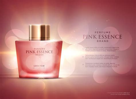 awesome perfume essence advertisement concept design template wi - Download Free Vector Art ...