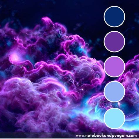 Explore the Enchanting Cosmic Color Palette