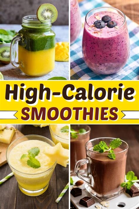 17 High Calorie Smoothies for Weight Gain - Insanely Good