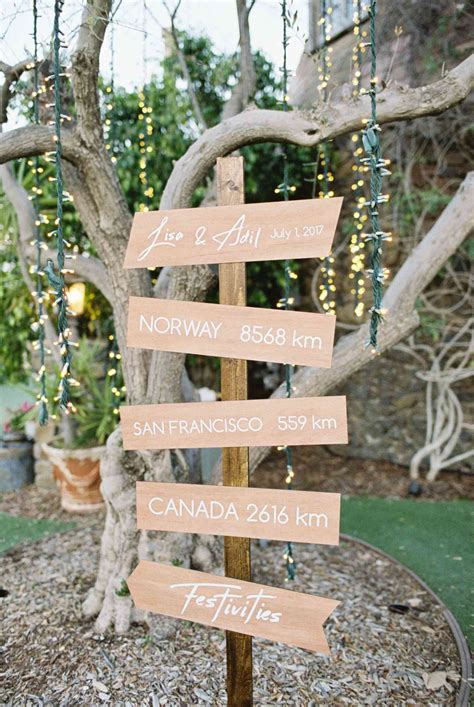 35 Rustic Wedding Signs Made of Wood