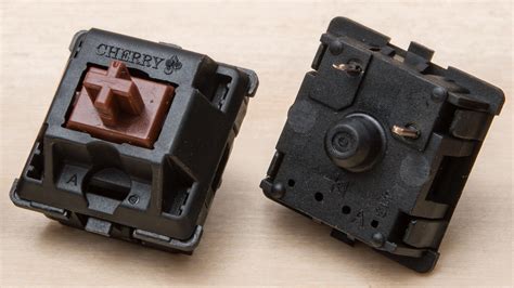 Cherry MX Brown vs Cherry MX Silent Red Side-by-Side Keyboard Switch Comparison - RTINGS.com