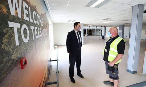 Arrivals hall at Teesside Airport undergoes major transformation