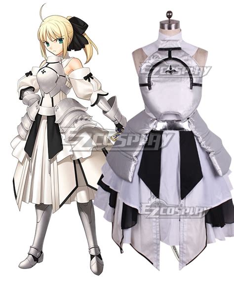 Fate Stay Night Fate Grand Order Saber Lily Altria Pendragon Cosplay Costume