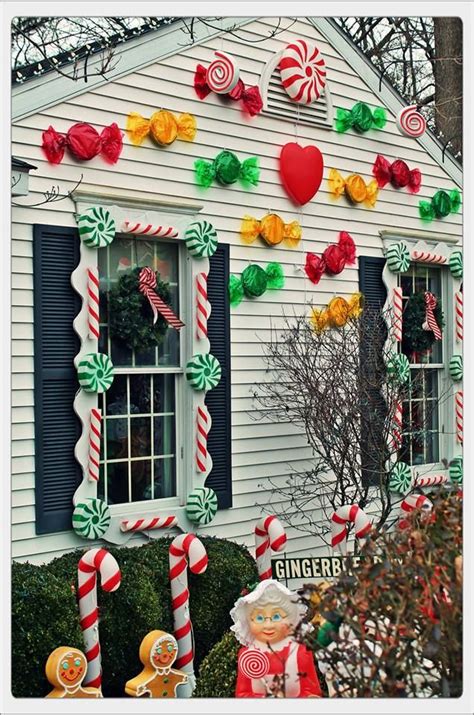 Pin by Tiffany Skalberg on Christmas/Halloween Candy Land | Outdoor christmas decorations ...