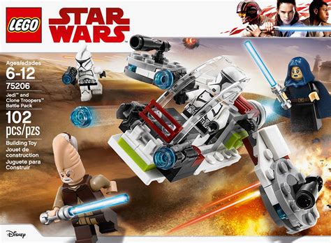 LEGO Star Wars Jedi & Clone Troopers Battle Pack 75206 - Timeless Toys ...