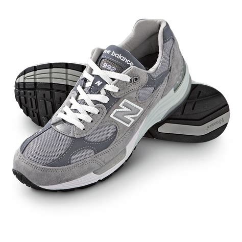 Men's New Balance® 992 Running / Athletic Shoes, Gray / White - 151723, Running Shoes & Sneakers ...