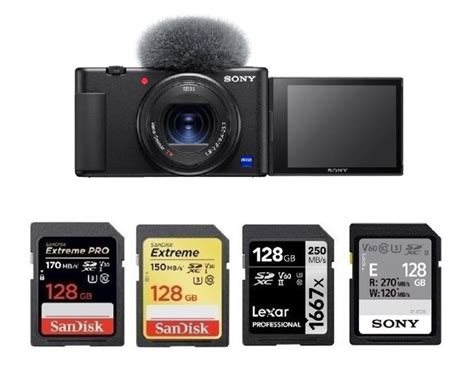 Best Memory Cards for Sony ZV-1 - Best Camera News