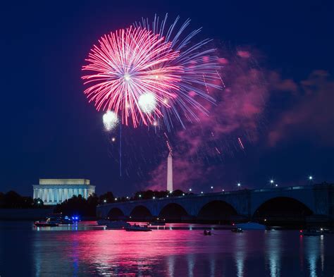 Fourth of July Fireworks in the Washington, D.C., Area