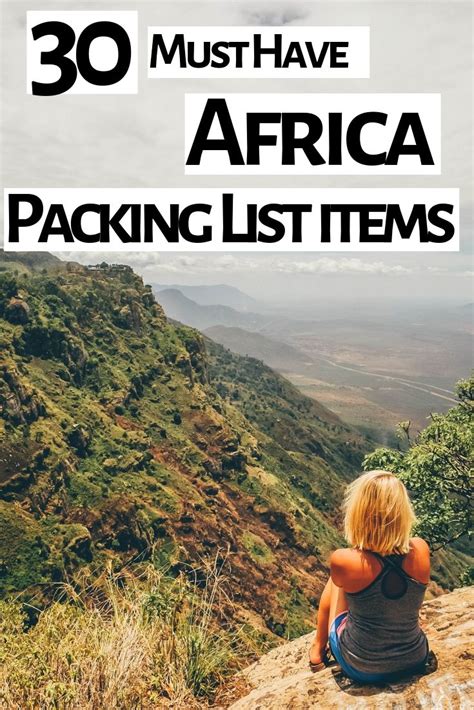 Mission Trip Packing, Africa Mission Trip, Packing List For Travel ...