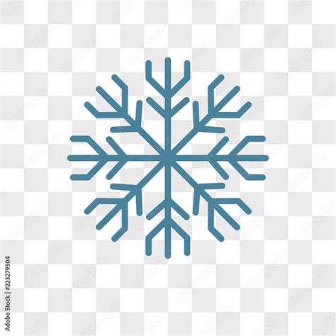 Frost vector icon isolated on transparent background, Frost logo design ...