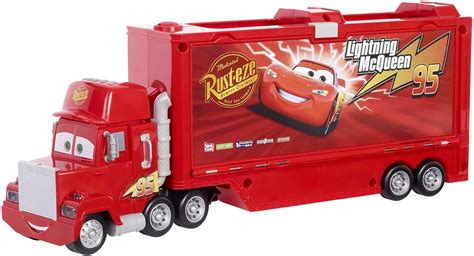 Buy Disney and Pixar’s Cars Track Talkers Mack, Lightning McQueen’s Hauler, Lights and Sounds ...