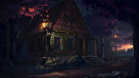 Fairytale Cottage Wallpapers - Wallpaper Cave