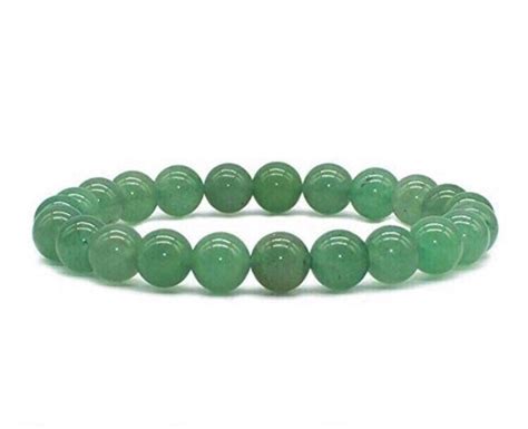 Libra birthstone bracelet Rose quartz Green Aventurine - Etsy España