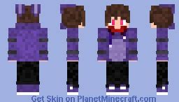 Bonnie The Bunny (FNAF Human) Minecraft Skin