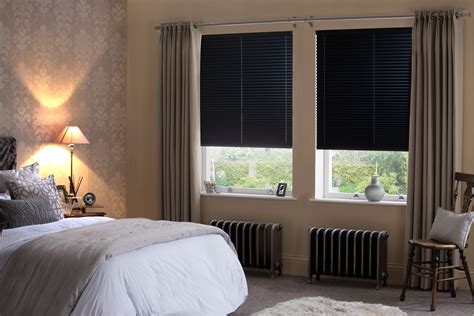 Pleated black-out bedroom blinds from Style Studio. Bedroom blinds. Best blinds for summer ...