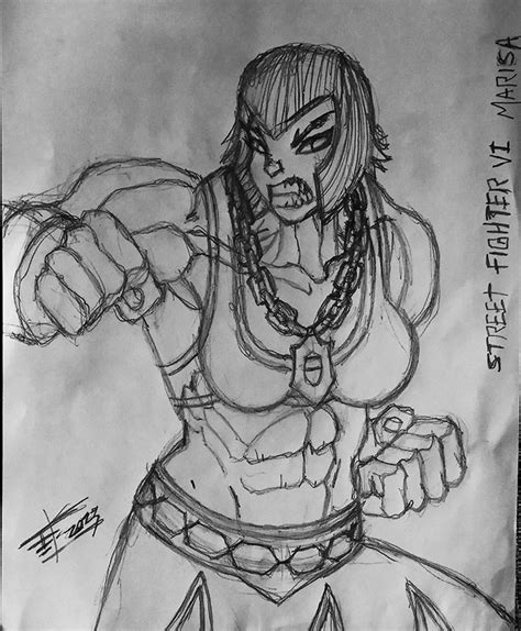 Street Fighter VI - Marisa by FELSKETCHES on DeviantArt