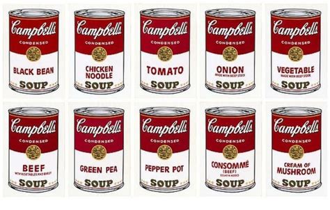 Andy Warhol - Campbell's Soup 1 set - Catawiki