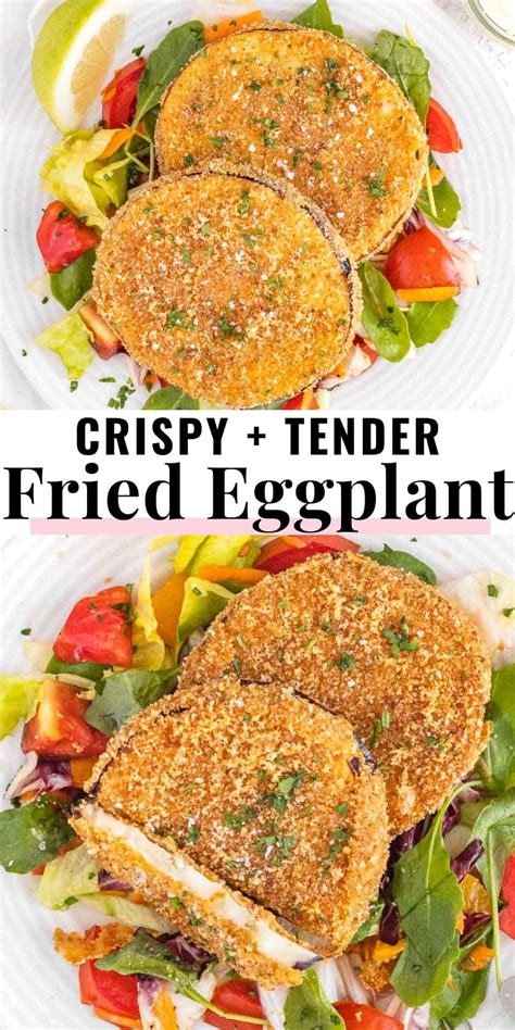 Fried Eggplant - The Plant Based School