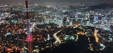 Free stock photo of city lights, night view, seoul